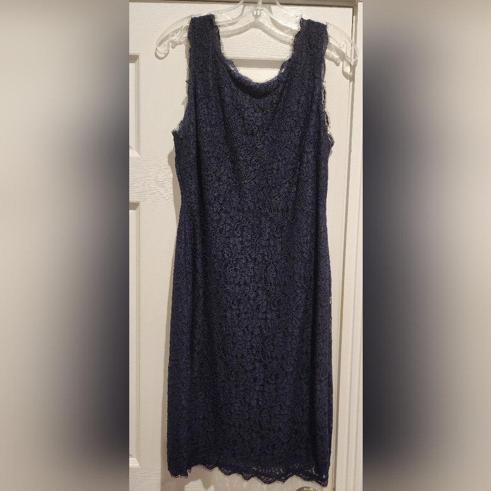 Adrianna Pappel navy dress size 14